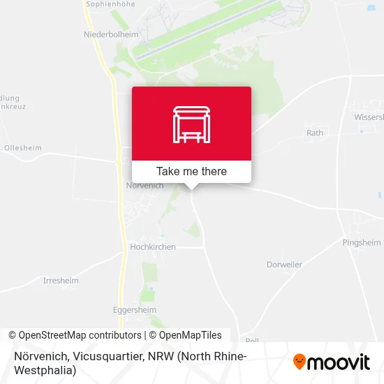 Nörvenich, Vicusquartier map