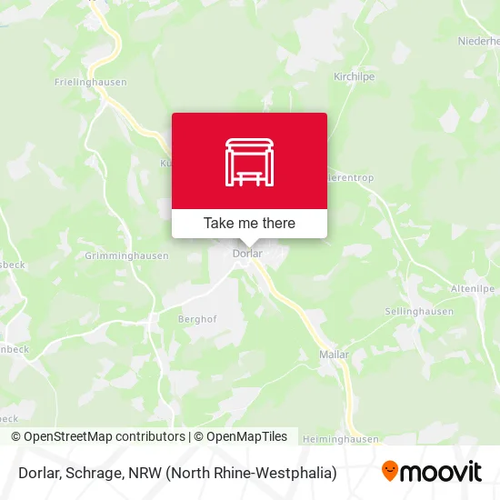 Карта Dorlar, Schrage
