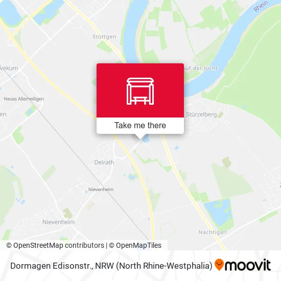 Карта Dormagen Edisonstr.