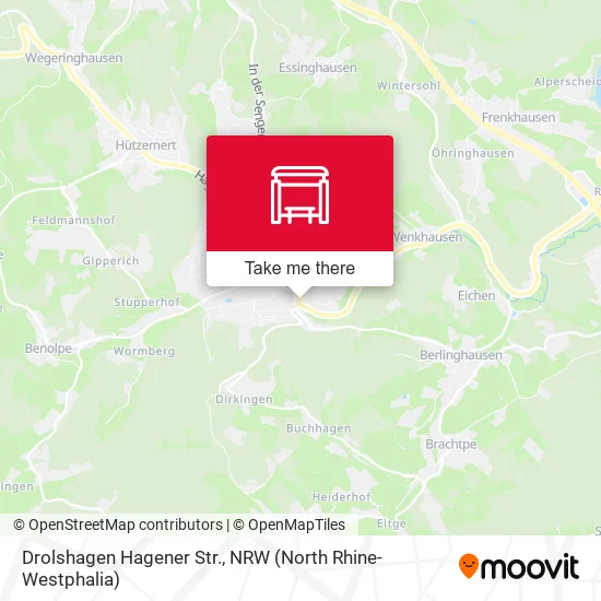 Карта Drolshagen Hagener Str.