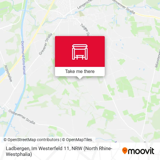 Карта Ladbergen, Im Westerfeld 11