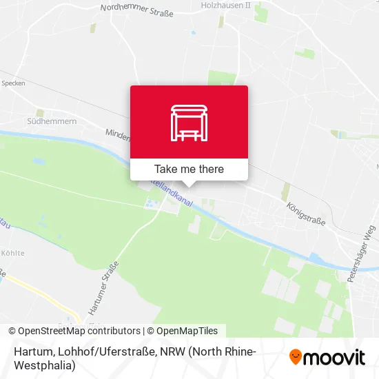 Карта Hartum, Lohhof/Uferstraße