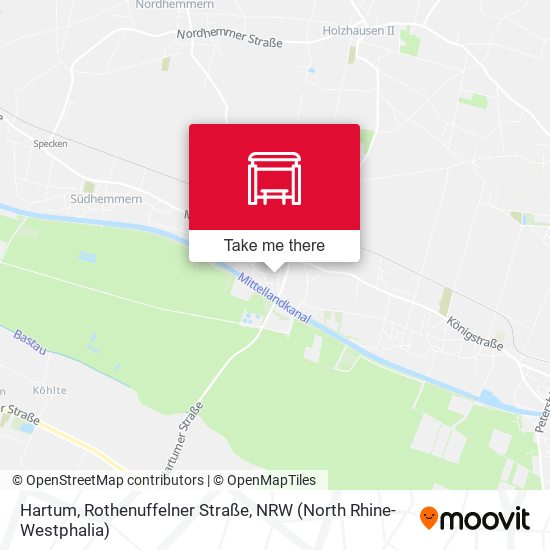 Hartum, Rothenuffelner Straße map