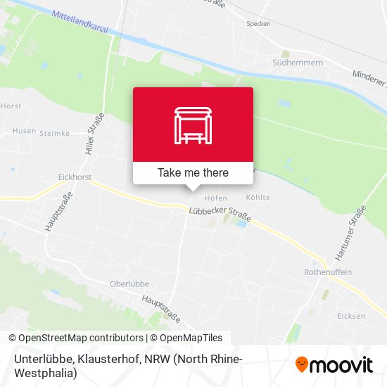 Unterlübbe, Klausterhof map