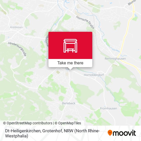 Dt-Heiligenkirchen, Grotenhof map