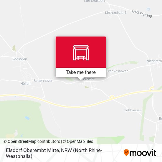 Elsdorf Oberembt Mitte map