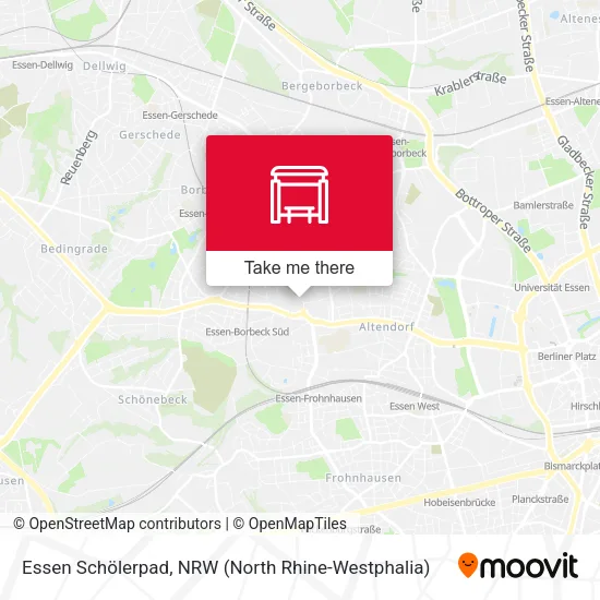 Карта Essen Schölerpad
