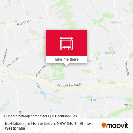 Карта Bü-Holsen, Im Holser Bruch