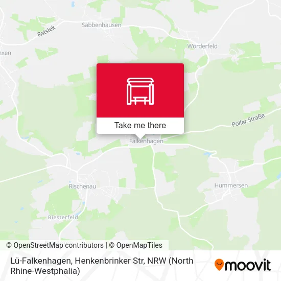 Карта Lü-Falkenhagen, Henkenbrinker Str