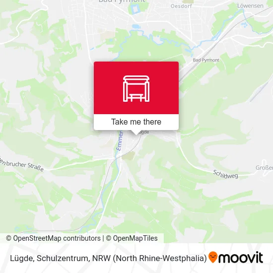 Lügde, Schulzentrum map