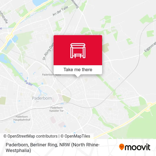 Карта Paderborn, Berliner Ring