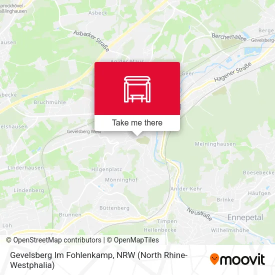 Карта Gevelsberg Im Fohlenkamp