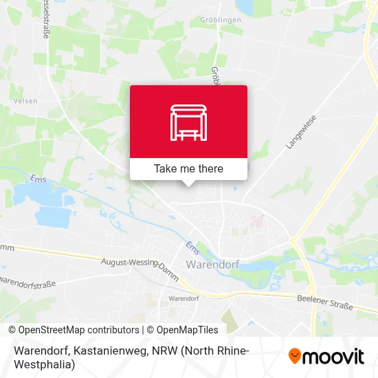 Warendorf, Kastanienweg map