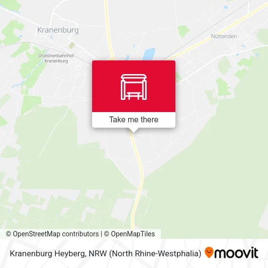 Карта Kranenburg Heyberg