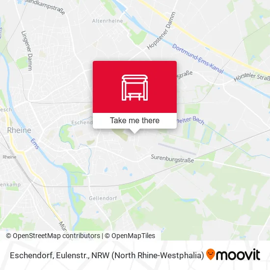 Карта Eschendorf, Eulenstr.