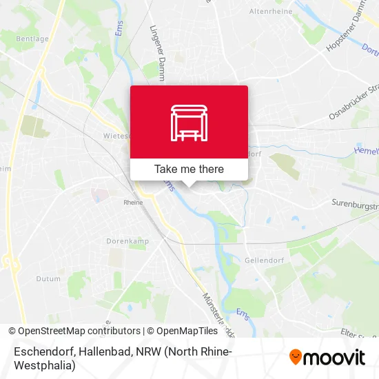 Карта Eschendorf, Hallenbad