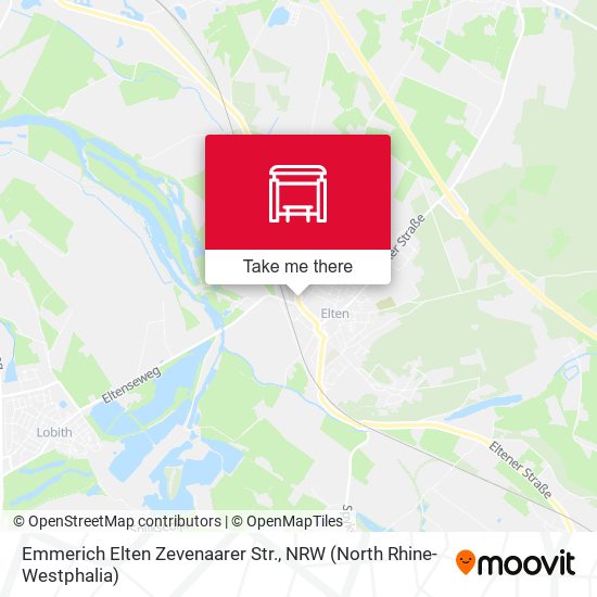 Emmerich Elten Zevenaarer Str. map