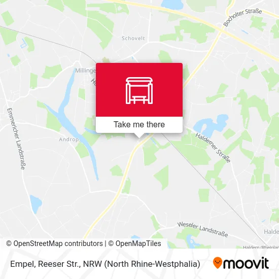 Карта Empel, Reeser Str.