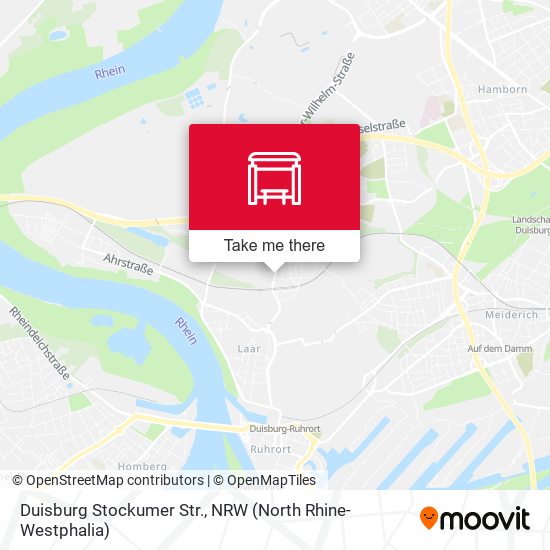 Duisburg Stockumer Str. map