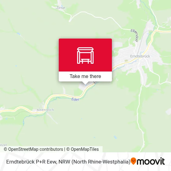 Erndtebrück P+R Eew map
