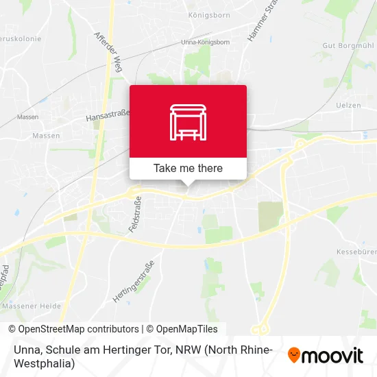Unna, Schule am Hertinger Tor map