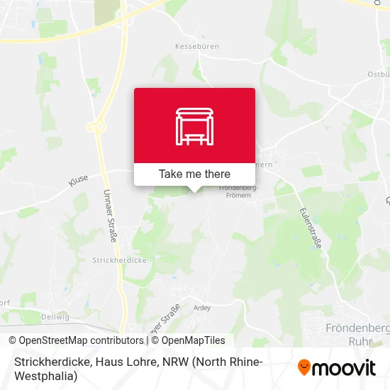 Strickherdicke, Haus Lohre map