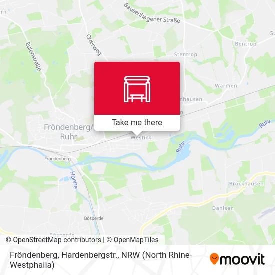 Fröndenberg, Hardenbergstr. map
