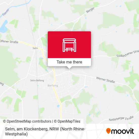 Selm, am Klockenberg map