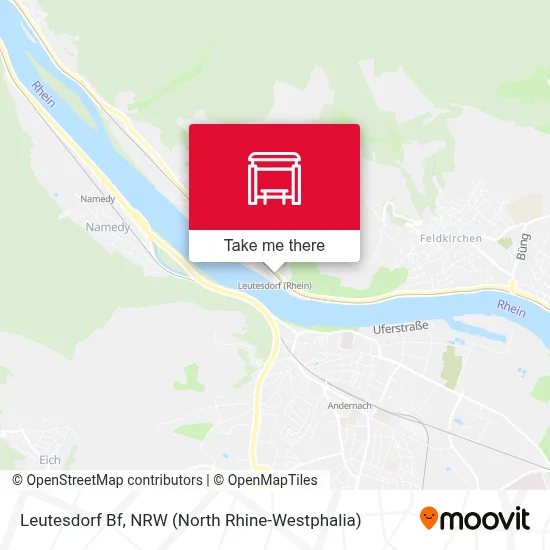 Leutesdorf Bf map