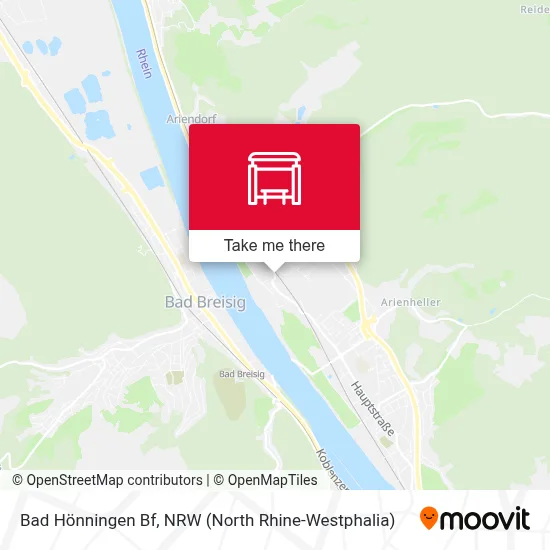 Bad Hönningen Bf map