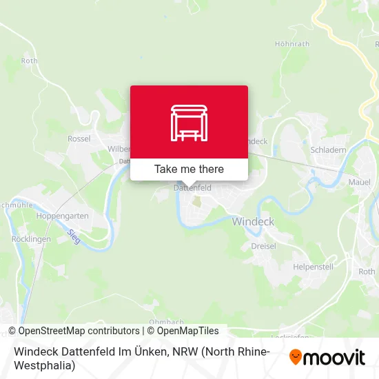 Windeck Dattenfeld Im Ünken map