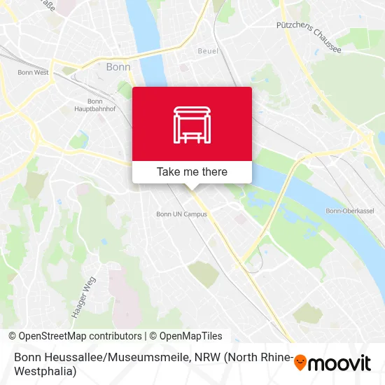 Bonn Heussallee/Museumsmeile map
