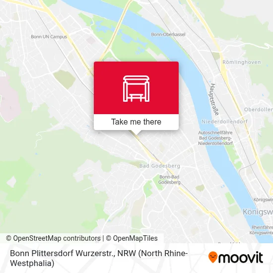 Bonn Plittersdorf Wurzerstr. map