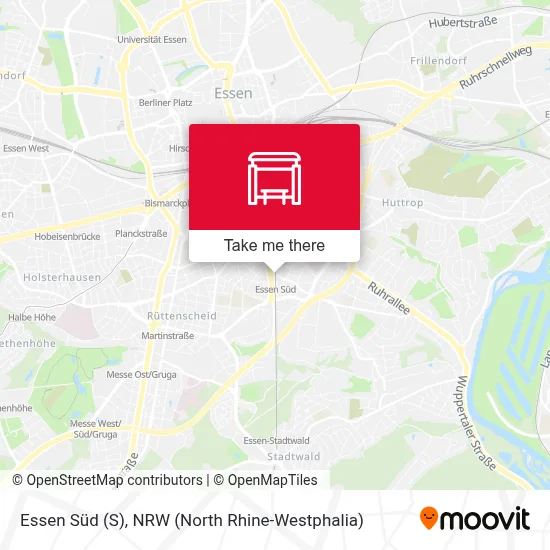 Essen Süd map