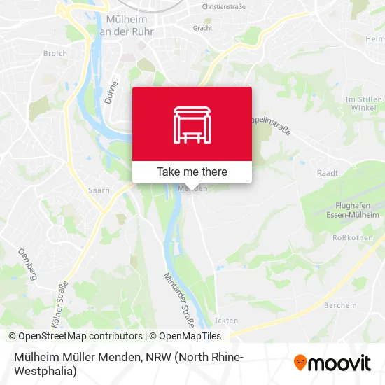 Карта Mülheim Müller Menden