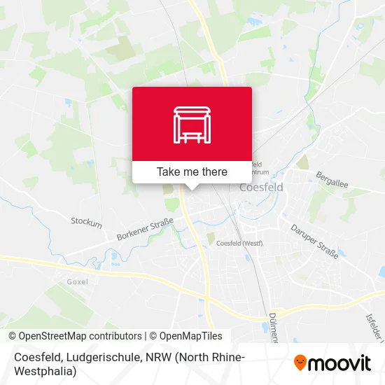 Coesfeld, Ludgerischule map