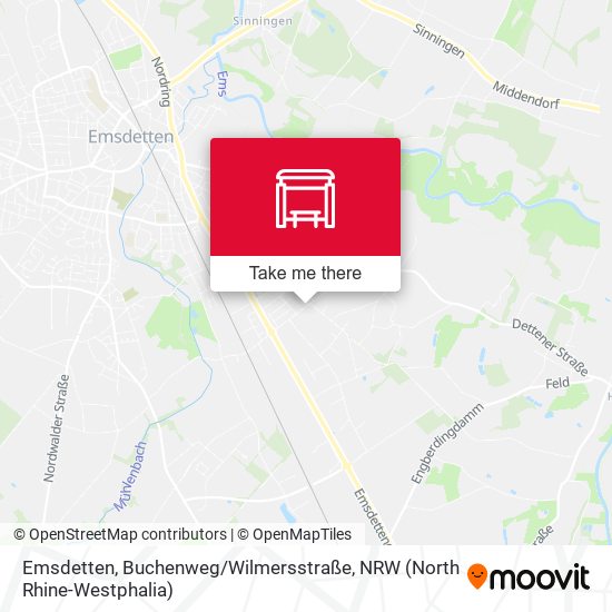 Emsdetten, Buchenweg / Wilmersstraße map