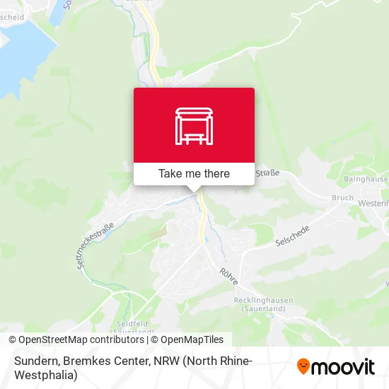 Карта Sundern, Bremkes Center