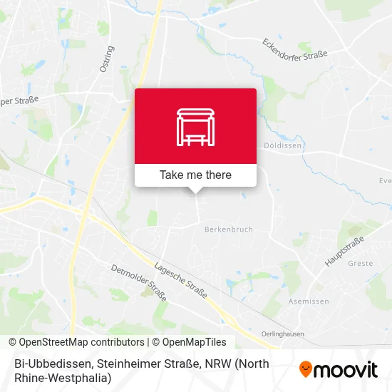 Bi-Ubbedissen, Steinheimer Straße map