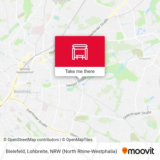 Bielefeld, Lohbreite map
