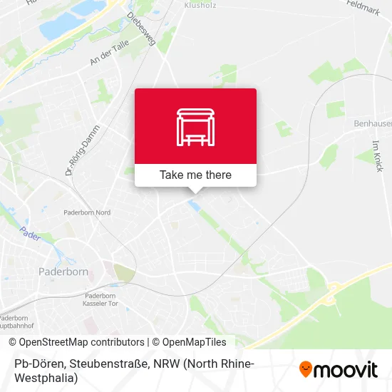 Pb-Dören, Steubenstraße map