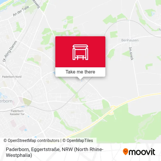 Paderborn, Eggertstraße map