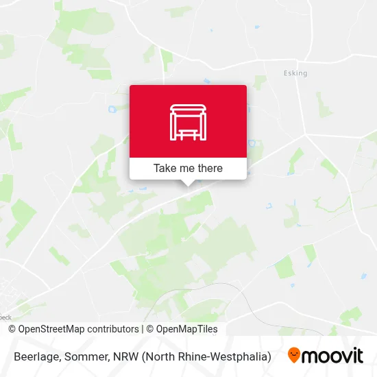 Beerlage, Sommer map