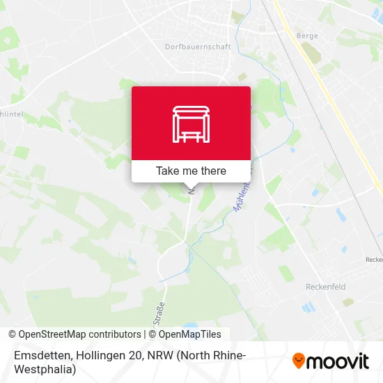 Emsdetten, Hollingen 20 map