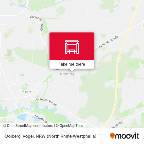 Dolberg, Vogel map