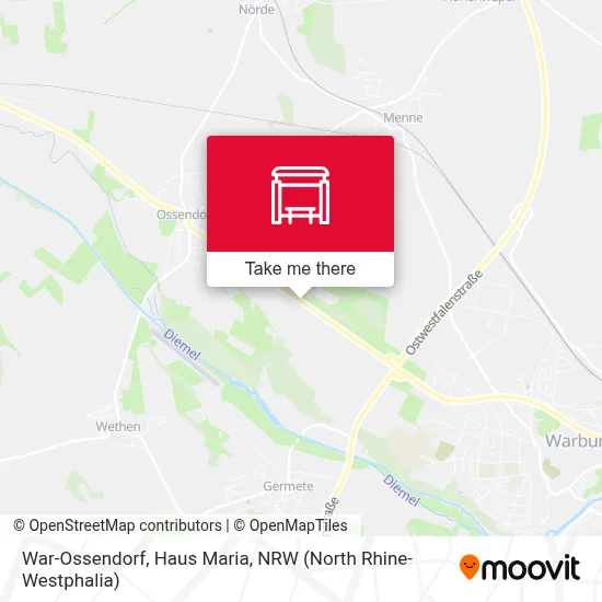 War-Ossendorf, Haus Maria map