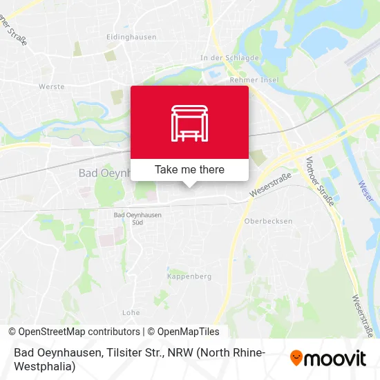 Bad Oeynhausen, Tilsiter Str. map