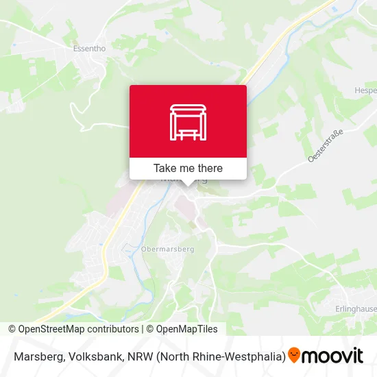 Marsberg, Volksbank map