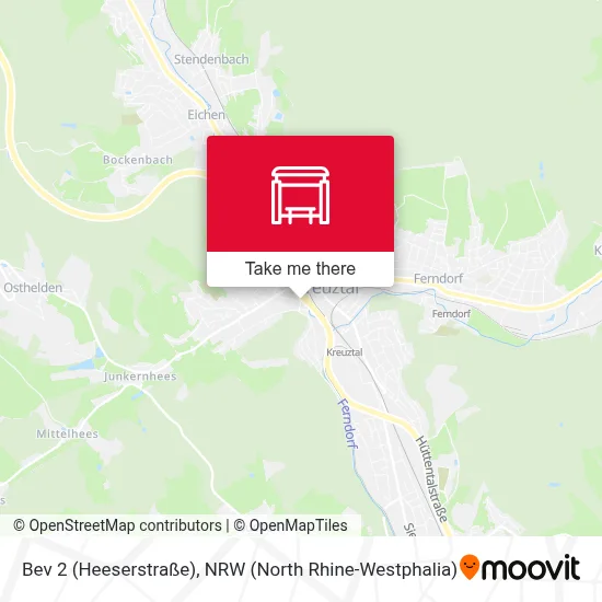 Bev 2 (Heeserstraße) map