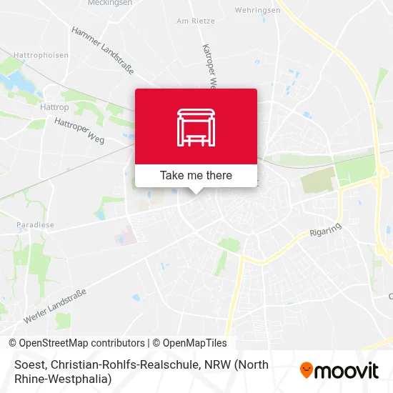 Soest, Christian-Rohlfs-Realschule map